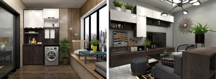 挪威森林系列家具風格