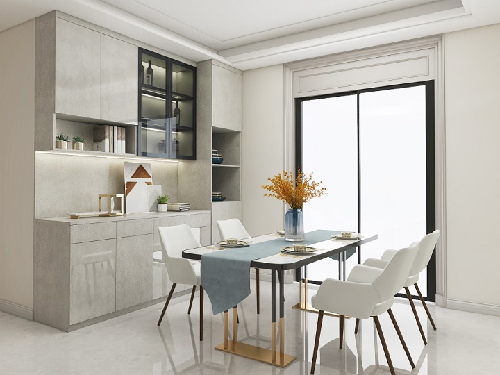 簡(jiǎn)約客餐廳圖片