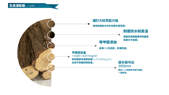 生態澳松板優勢圖片